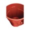 Rubbermaid Commercial BRUTE 44 Gallon Vented Plastic Round Container - Red